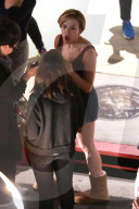 PEOPLE - Scarlett Johansson steht für "Rock that Body" vor der Linse