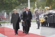NEWS - Berlin: Juan Carlos Varela der Präsident von Panama zu Besuch bei Angela Merkel