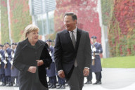 NEWS - Berlin: Juan Carlos Varela der Präsident von Panama zu Besuch bei Angela Merkel