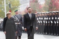 NEWS - Berlin: Juan Carlos Varela der Präsident von Panama zu Besuch bei Angela Merkel