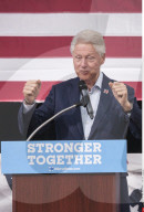 NEWS - Pennsylvania: Bill Clinton setzt sich für Hillary ein 