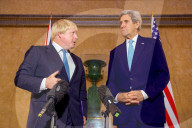 NEWS - John Kerry zu Besuch bei Boris Johnson in London
