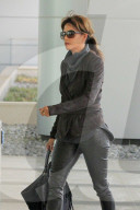 PEOPLE - Leather-Girl: Halle Berry auf dem Weg zum Meeting