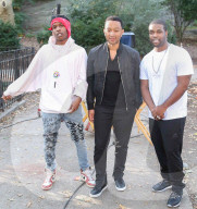 PEOPLE -  Kelvin Harrison und Jennifer Hudson auf dem Set von "Monster"