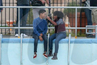 PEOPLE -  Kelvin Harrison und Jennifer Hudson auf dem Set von "Monster"