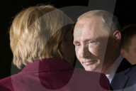 NEWS - Berlin: Vladimir Putin zu Besuch bei Angela Merkel