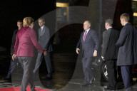 NEWS - Berlin: Vladimir Putin zu Besuch bei Angela Merkel