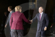 NEWS - Berlin: Vladimir Putin zu Besuch bei Angela Merkel