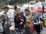 PEOPLE - Nachwuchs-Talente: Brandon Thomas Lee und Presley Gerber bei einem D&G Fotoshooting