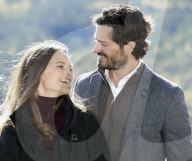 Prinz Carl Philip und Prinzessin Sofia im Hykjeberg Naturpark