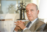 Alain Juppe press conference in Bordeaux.