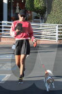 PEOPLE - Sofia Richie führt ihre Hündchen Gassi