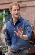 PEOPLE - Prinz Harry besucht die neue Polizeiwache in Nottingham