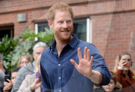 PEOPLE - Prinz Harry besucht die neue Polizeiwache in Nottingham