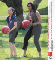First Lady Michelle Obama promotes military family wellness, Washington D.C., America - 09 May 2011
