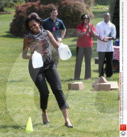 First Lady Michelle Obama promotes military family wellness, Washington D.C., America - 09 May 2011