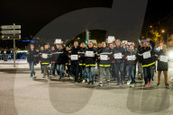 NEWS - Lyon: Grossdemo von Polizei- und Feuerwehrangestellte 