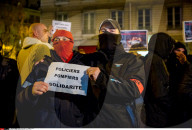 NEWS - Lyon: Grossdemo von Polizei- und Feuerwehrangestellte 