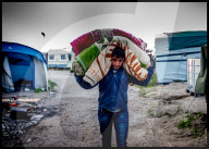 NEWS - Impressionen aus dem geräumten Flüchtlingslager in Calais