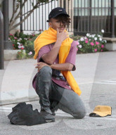 PEOPLE - Jaden Smith posiert in Calabasas