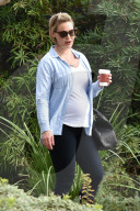 PEOPLE - Schwangere Katherine Heigl in Los Feliz unterwegs