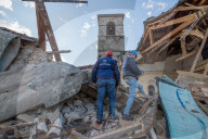 NEWS - Italien: Zerstörung in Visso nach erneutem Erdbeben 