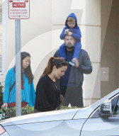 PEOPLE - Jennifer Garner und Ben Affleck mit ihren Kindern in Santa Monica unterwegs