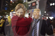 FEATURE - Halloween: Donald Trump und Hillary Clinton sind ein beliebtes Sujet