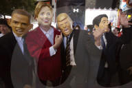 FEATURE - Halloween: Donald Trump und Hillary Clinton sind ein beliebtes Sujet