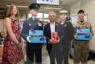 NEWS - London: Bürgermeister Sadiq Khan eröffnet den 'Poppy Day'