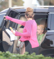 EXKLUSIV - Julia Roberts wirkt etwas gestresst