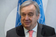 UN S-G meets his successor Antonio Guterres