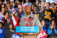 NEWS - USA Wahlen: Hillary Clinton wird unterstüzt von Pharell Williams