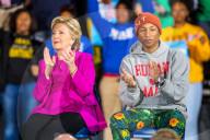 NEWS - USA Wahlen: Hillary Clinton wird unterstüzt von Pharell Williams