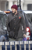 PEOPLE - David Beckham spaziert durch London