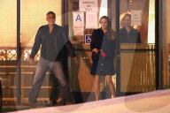 PEOPLE - George Clooney geht ihne Amal im Kazu essen