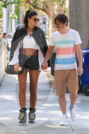 PEOPLE -  Fernando Alonso und Freundin Linda in Hollywood unterwegs