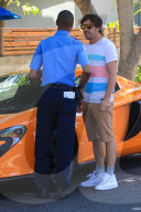 PEOPLE -  Fernando Alonso und Freundin Linda in Hollywood unterwegs