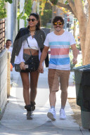 PEOPLE -  Fernando Alonso und Freundin Linda in Hollywood unterwegs