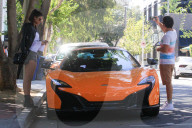 PEOPLE -  Fernando Alonso und Freundin Linda in Hollywood unterwegs