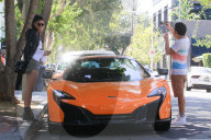 PEOPLE -  Fernando Alonso und Freundin Linda in Hollywood unterwegs