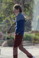 PEOPLE - Mick und Georgia May Jagger in Los Angeles unterwegs