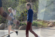 PEOPLE - Mick und Georgia May Jagger in Los Angeles unterwegs