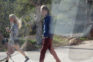 PEOPLE - Mick und Georgia May Jagger in Los Angeles unterwegs