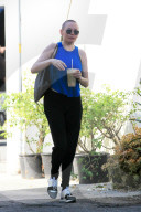 PEOPLE -  Rose McGowan verlässt das Gym in Hollywood