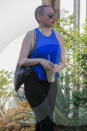 PEOPLE -  Rose McGowan verlässt das Gym in Hollywood