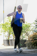 PEOPLE -  Rose McGowan verlässt das Gym in Hollywood