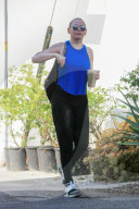 PEOPLE -  Rose McGowan verlässt das Gym in Hollywood