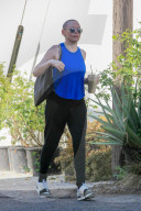 PEOPLE -  Rose McGowan verlässt das Gym in Hollywood