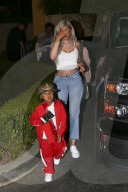 EXKLUSIV - Kylie Jenner besucht mit King Cairo das Marmalade Cafe